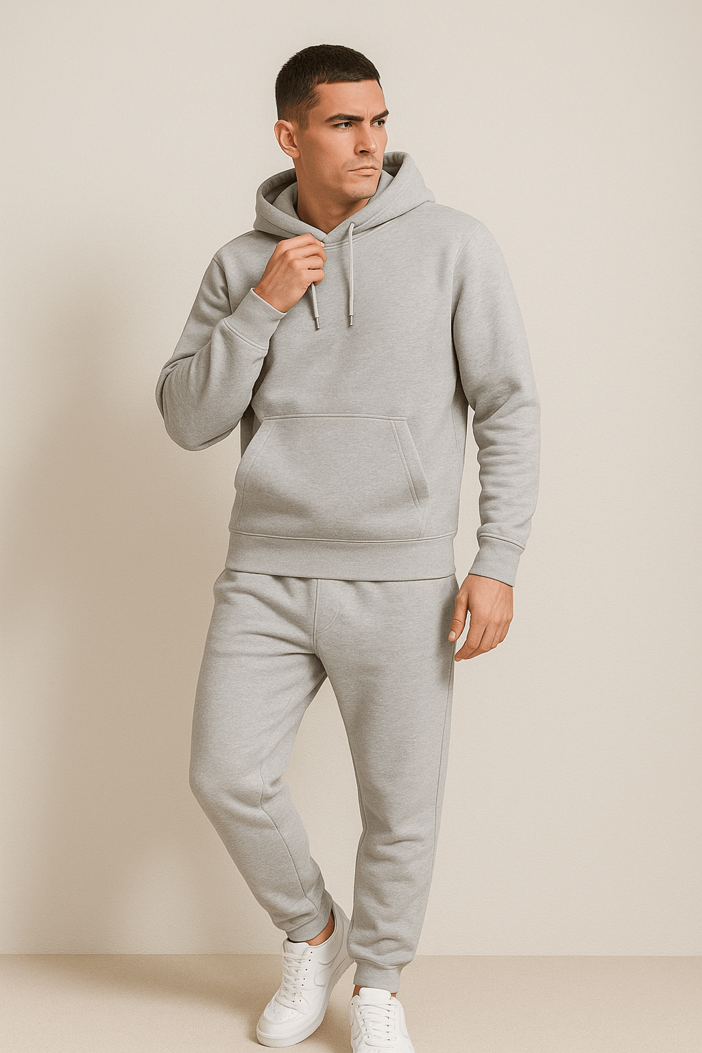 Sweatsuit - Comfy - Two-Piece - Hoodie Jogger Set - Men's Jogging Suit Sets-Chaps of London-Chaps of London