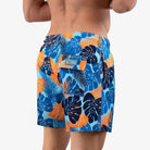 Swim Shorts - Double Layer - Elastic Waist - Board Shorts - Men's Swimwear-Men's swimwear-Chaps of London-Chaps of London