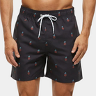 Swim Shorts - Drawstring - Printed - Board Shorts - Men's Clothing-Men Summer Short-Chaps of London-Pineapple-S-Chaps of London