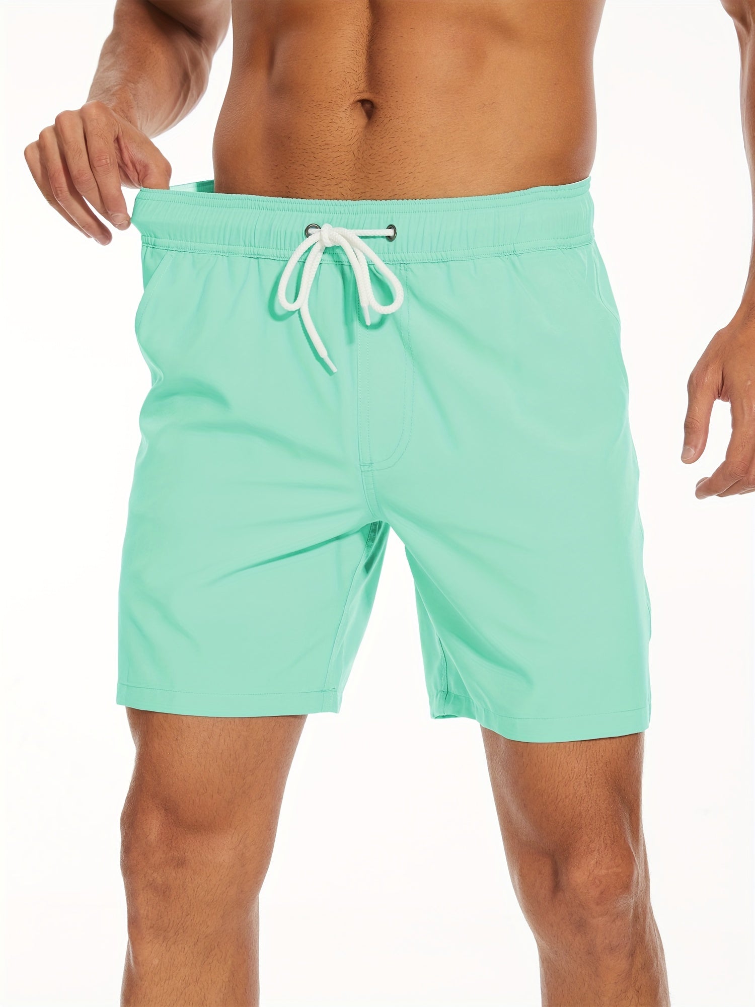 Swim Shorts - Men's Drawstring Quick Dry 2-in-1 Board Shorts-Chaps of London-Chaps of London