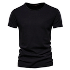 T-Shirt | Casual | Short Sleeve | Crew Neck T-Shirt | Men's Shirts-Chaps of London-Black-S-Chaps of London