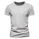 T-Shirt | Casual | Short Sleeve | Crew Neck T-Shirt | Men's Shirts-Chaps of London-Gray-S-Chaps of London