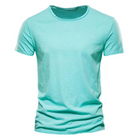 T-Shirt | Casual | Short Sleeve | Crew Neck T-Shirt | Men's Shirts-Chaps of London-Light Green-S-Chaps of London