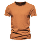 T-Shirt | Casual | Short Sleeve | Crew Neck T-Shirt | Men's Shirts-Chaps of London-Orange-S-Chaps of London