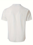 T-Shirt - Lightweight - Button Front - Summer Shirt - Men's Clothing-Men Shirt-Chaps of London-Chaps of London