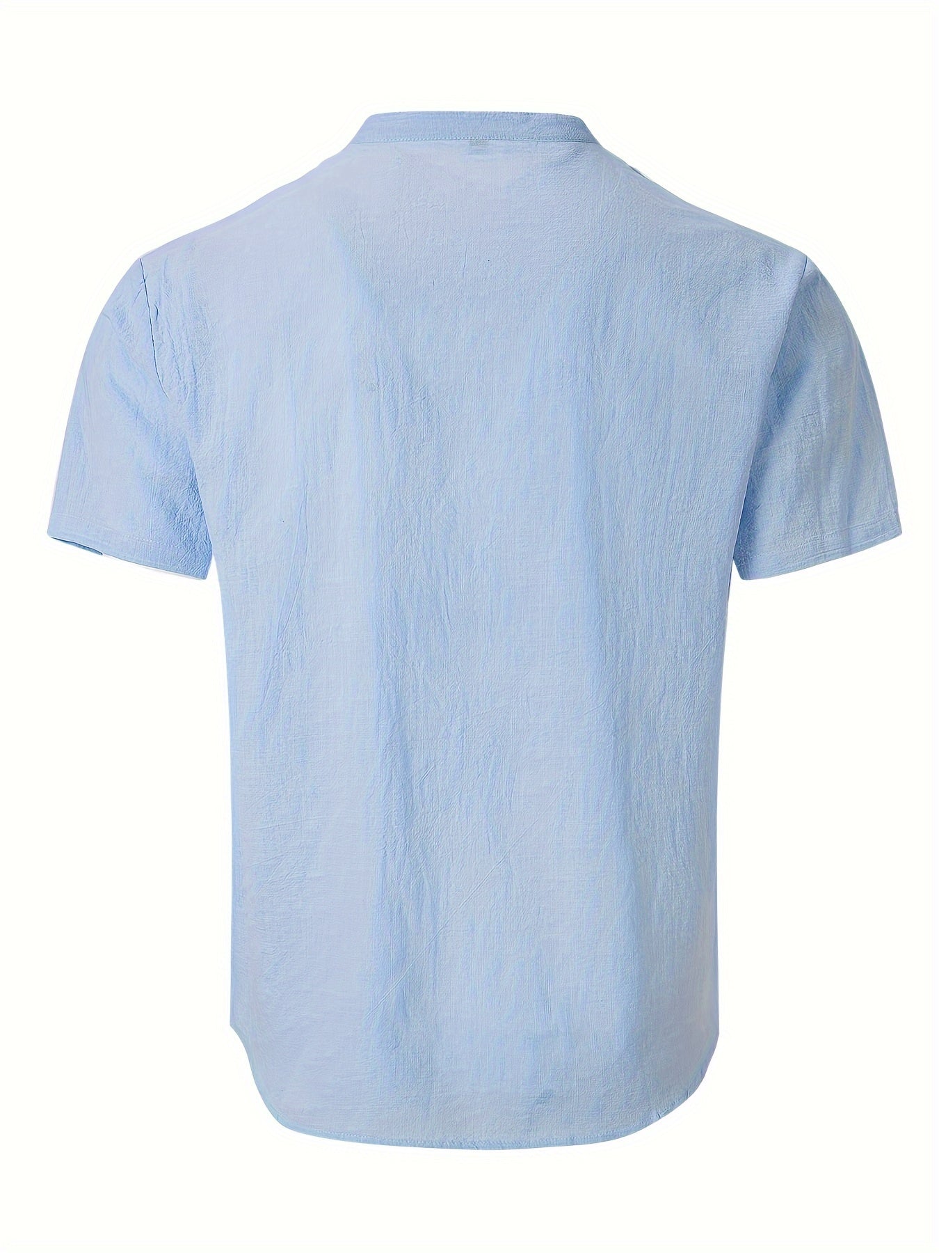 T-Shirt - Lightweight - Button Front - Summer Shirt - Men's Clothing-Men Shirt-Chaps of London-Chaps of London