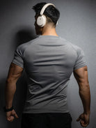 T-Shirt - Men's Short Sleeve Crew Neck Fitted T-Shirt-Men's Top-Chaps of London-Chaps of London