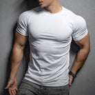 T-Shirt - Men's Short Sleeve Crew Neck Fitted T-Shirt-Men's Top-Chaps of London-Chaps of London