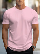T-Shirt - Plain - Crew Neck - Basic T-Shirt - Men's Clothing-T-shirts-Chaps of London-Chaps of London
