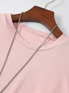 T-Shirt - Plain - Crew Neck - Basic T-Shirt - Men's Clothing-T-shirts-Chaps of London-Chaps of London
