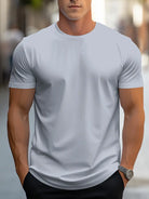 T-Shirt - Plain - Crew Neck - Basic T-Shirt - Men's Clothing-T-shirts-Chaps of London-Chaps of London