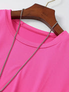 T-Shirt - Plain - Crew Neck - Basic T-Shirt - Men's Clothing-T-shirts-Chaps of London-Chaps of London