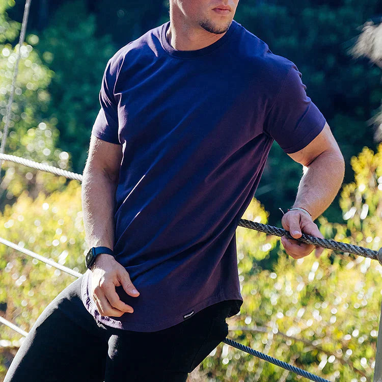 T-Shirt | Short Sleeve | Crew Neck | Slim Fit T-Shirts | Men's T-Shirts-Casual Shirts-Chaps of London-Chaps of London