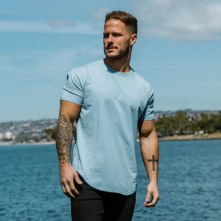 T-Shirt | Short Sleeve | Crew Neck | Slim Fit T-Shirts | Men's T-Shirts-Casual Shirts-Chaps of London-Chaps of London