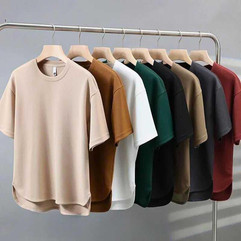 T-Shirt and Shorts Set - Casual - Sweat Shorts - Two-piece Set - Men's Clothing-Outfit Set for Men-Chaps of London-Chaps of London