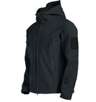 Tactical Jacket - Hooded - Waterproof - Outdoor Jacket - Men's Windbreaker Jacket-Leichte Jacken-Chaps of London-Black-S-Chaps of London