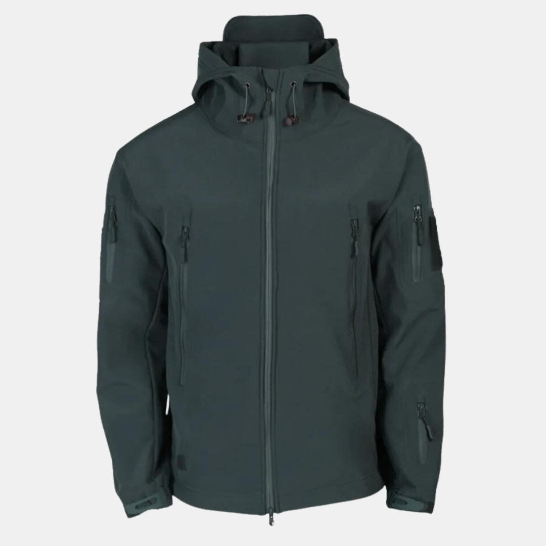 Tactical Jacket - Hooded - Waterproof - Outdoor Jacket - Men's Windbreaker Jacket-Leichte Jacken-Chaps of London-Gray-S-Chaps of London