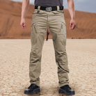 Tactical Pants - Outdoor - Pockets - Hiking Trousers - Men's Cargo Pants-Chaps of London-Beige-S-Chaps of London