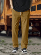 Track Pants | Drawstring | Leisure | Straight Leg Pants | Men's Trousers-Broek man-Chaps of London-Chaps of London