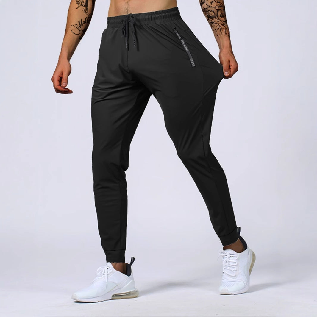 Track Pants - Drawstring - Skinny - Joggers - Gym Pants Men-Men's Jogging Pants-Chaps Herrenmode-Black-XS-Chaps of London
