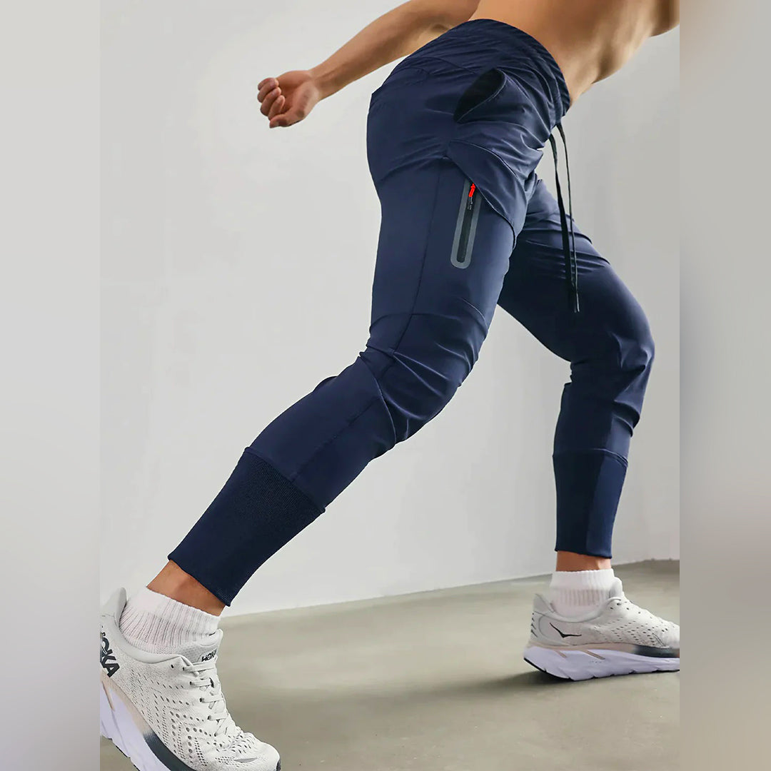 Track Pants | Elastic Waist | Lightweight | Activewear | Men's Joggers-Fashion Men Joggers All-year-Chaps of London-Chaps of London