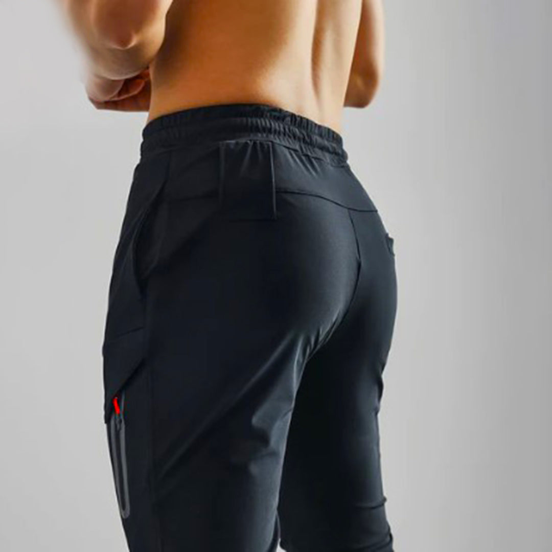 Track Pants | Elastic Waist | Lightweight | Activewear | Men's Joggers-Fashion Men Joggers All-year-Chaps of London-Chaps of London