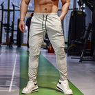 Track Pants - Men's Elastic Waist Gym Workout Pants-Fashion Men Sweatpants All-year-Chaps of London-Light Gray-S-Chaps of London