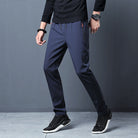 Track Pants - Men's Quick-Dry Skinny Stretch Track Pants-Chaps of London-Blue-M-Chaps of London