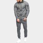 Tracksuit | Zip Up | Two-Piece | Jogging Set | Men's Co-Ord Set-Melvin Joggingspak-Chaps of London-Gray-S-Chaps of London