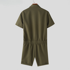 Two-Piece Set | Button-Up | Short Sleeve | Shirt and Shorts Set | Men's Clothes-Outfit Set for Men-Chaps of London-Chaps of London