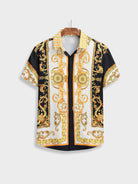 Two-Piece Set | Short Sleeve | Button-Up | Co-Ord Set | Men's Summer Clothes-Baroque Summer Set-Chaps of London-Chaps of London