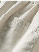 Two-Piece Set | Short Sleeve | Linen | Shirt and Pants Set | Men's Summer Clothes-Two Pieces Outfits-Chaps of London-Chaps of London