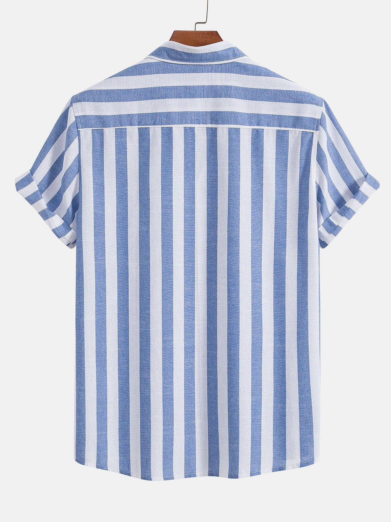 Two-Piece Set | Short Sleeve | Linen | Shirt and Pants Set | Men's Summer Clothes-Two Pieces Outfits-Chaps of London-Chaps of London