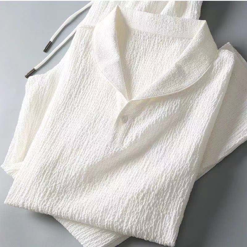 Two-Piece Set - T-Shirt - Drawstring - Co-Ord Set - Men's Summer Clothes-Chaps of London-Chaps of London