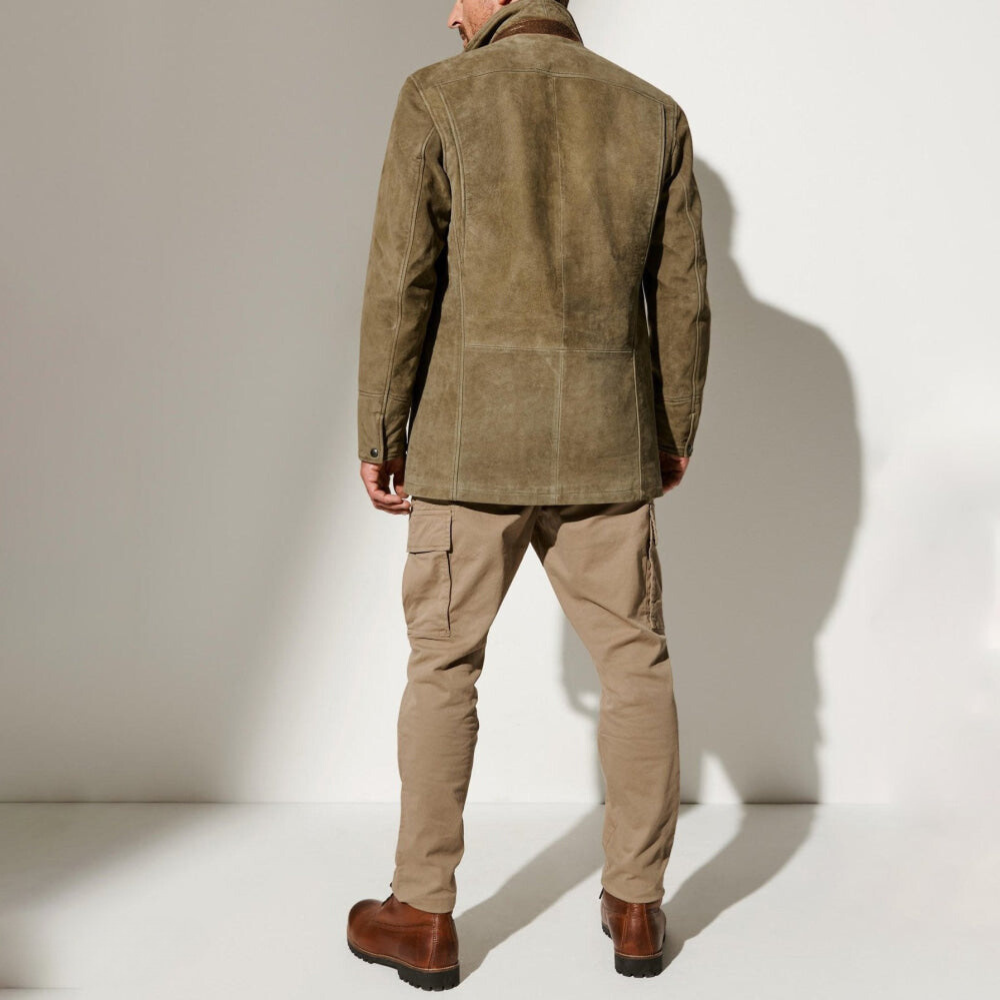 Vintage Jacket - Retro - Casual - Suede Jacket - Men's Jacket -Men Jackets-Chaps of London-Chaps of London