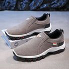 Walking Shoes | Ergonomic | Rubber Sole | Slip-On Shoes | Men's Shoes-Chaps of London-Gray-39-Chaps of London