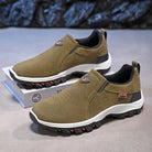 Walking Shoes | Ergonomic | Rubber Sole | Slip-On Shoes | Men's Shoes-Chaps of London-Green-39-Chaps of London