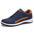 Walking Shoes - Lace-Up - Orthopedic - Men's Sneakers - Trainers-Chaps of London-Blue-39-Chaps of London
