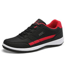 Walking Shoes - Lace-Up - Orthopedic - Men's Sneakers - Trainers-Chaps of London-Red-39-Chaps of London
