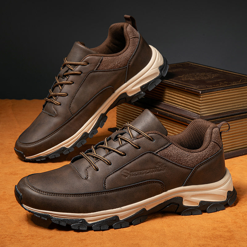 Walking Shoes - Men's Comfortable Everyday Slip-On Trainers-Comfortable Shoes-Chaps Herrenmode-Chaps of London
