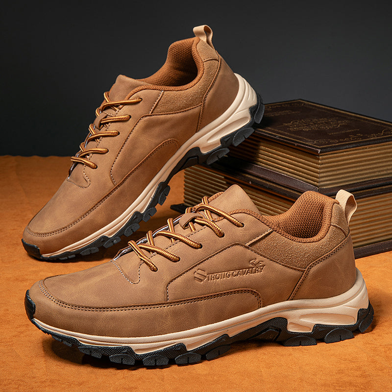 Walking Shoes - Men's Comfortable Everyday Slip-On Trainers-Comfortable Shoes-Chaps Herrenmode-Chaps of London