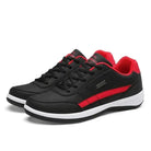 Walking Shoes - Men's Ergonomic Lace-Up Everyday Sneakers-Chaps of London-Red-38-Chaps of London