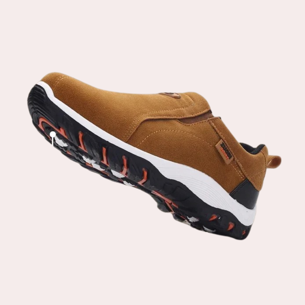 Walking Shoes - Men's Orthopedic Rubber Sole Slip-On Shoes-Men Summer Shoe-Chaps of London-Chaps of London