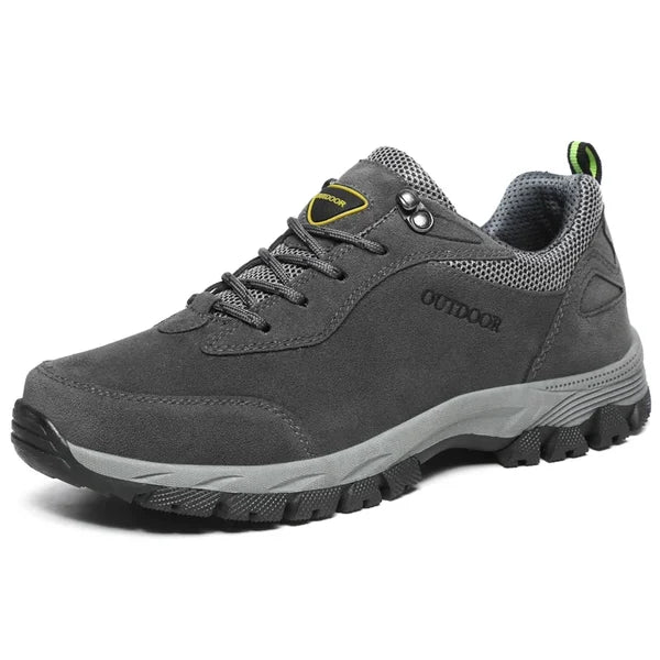 Walking Shoes - Slip-On - Hikinig - Outdoor Shoes - Men's Shoes-Men's Shoes-Chaps of London-Gray-38-Chaps of London
