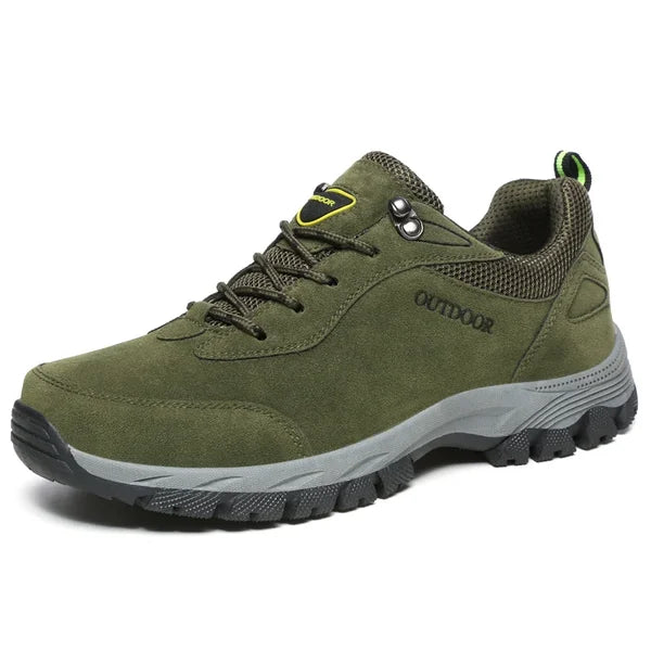 Walking Shoes - Slip-On - Hikinig - Outdoor Shoes - Men's Shoes-Men's Shoes-Chaps of London-Green-38-Chaps of London