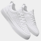 White Sneakers - Men's Lightweight Slip-On Sneakers for Summer-Fashion Men Sneakers Casual All-year-Chaps of London-Chaps of London