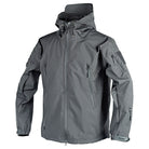 Windbreaker Jacket | Hooded | Outdoor | Tactical Jacket | Men's Jacket-Chaps of London-Grey-S-Chaps of London