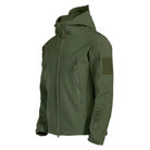 Windbreaker Jacket | Hooded | Tactical | Outdoor Jacket | Waterproof Men's Rain Jacket-Men's Windbreaker Jacket-Chaps of London-Green-S-Chaps of London