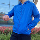 Windbreaker Jacket | Zip-Up | Hooded | Lightweight Jacket | Men's Jacket-Chaps of London-Blue-S-Chaps of London