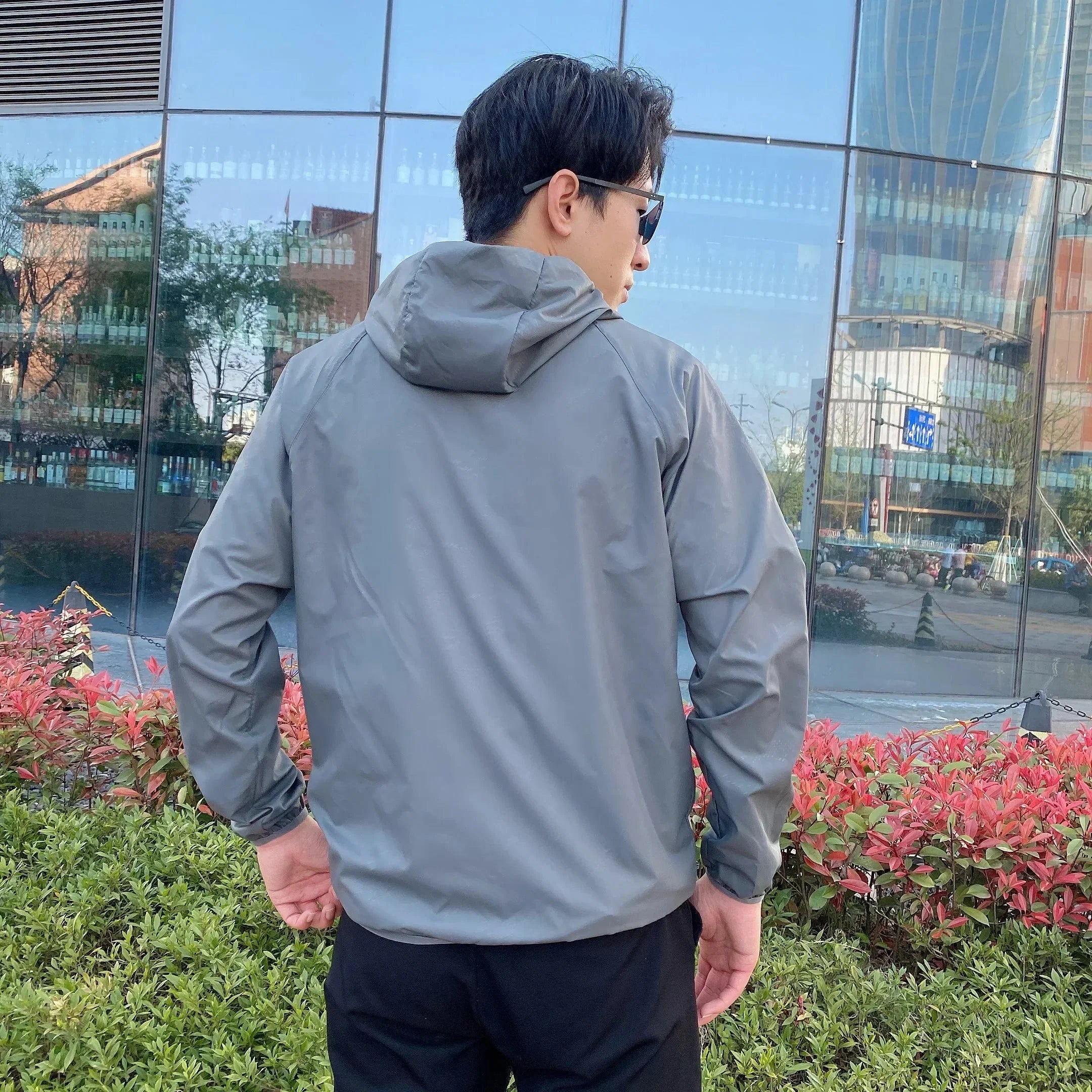 Windbreaker Jacket | Zip-Up | Hooded | Lightweight Jacket | Men's Jacket-Chaps of London-Chaps of London